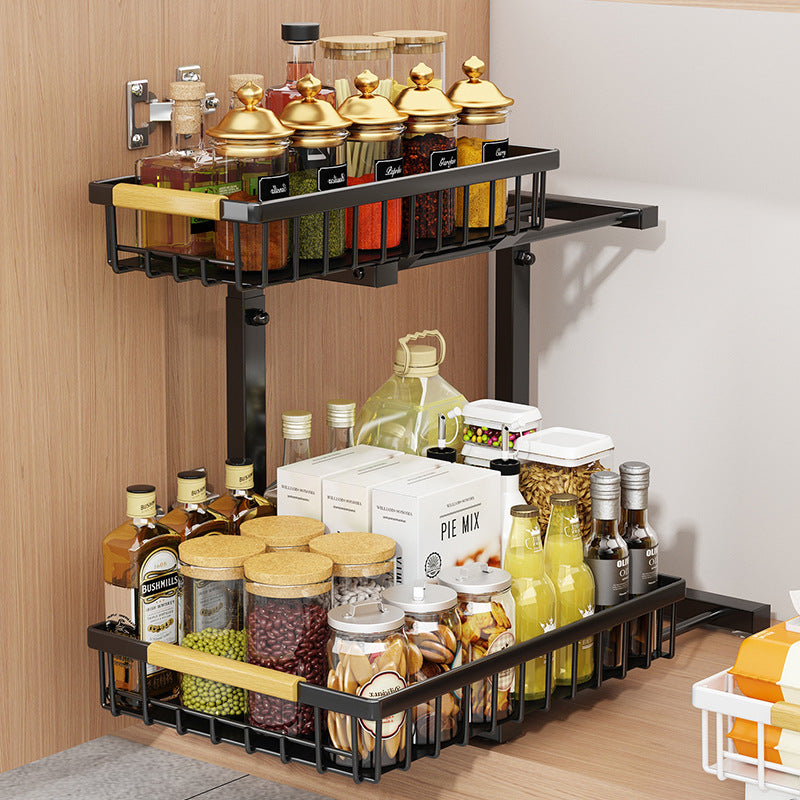 Kitchen Drawer Spice Organizer Storage