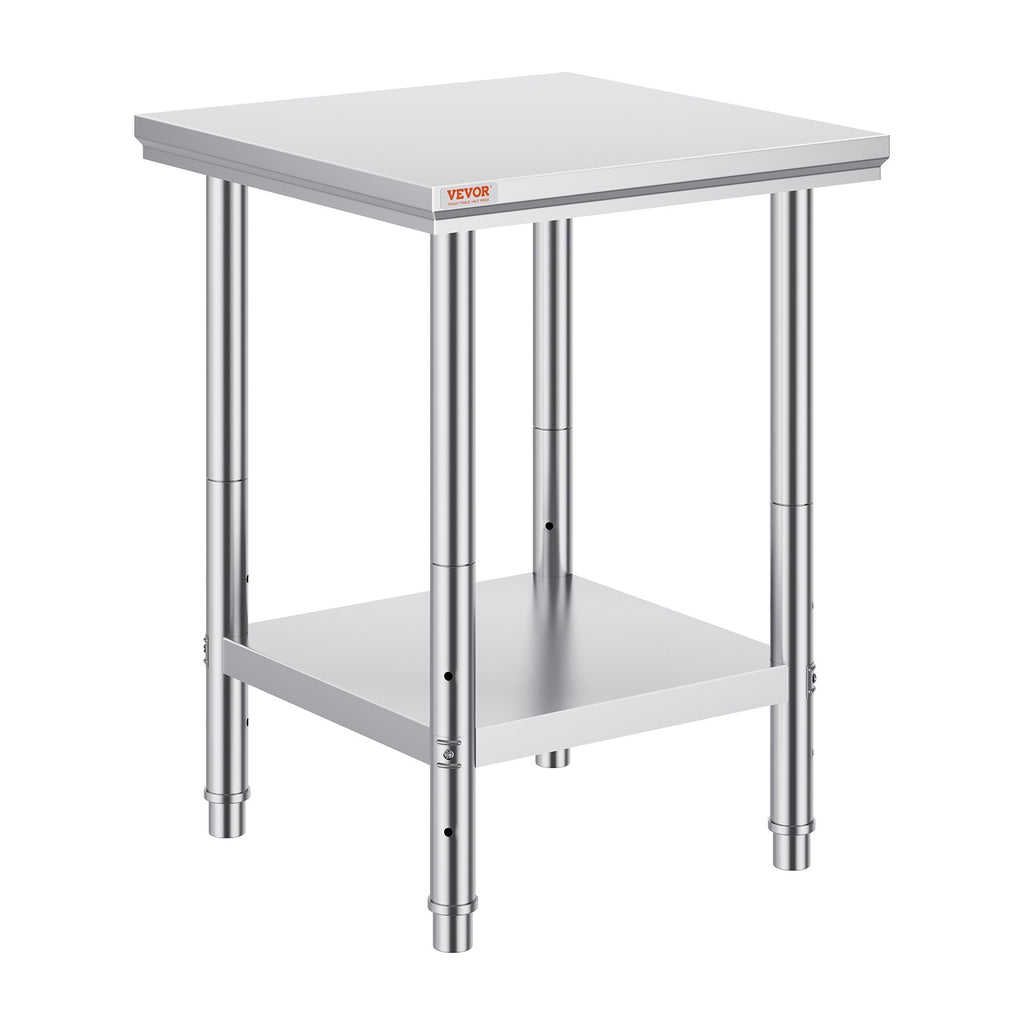 Commercial Stainless Steel Food Prep Work Table